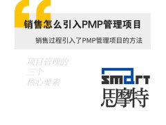 销售过程引入PMP管理项目的方法