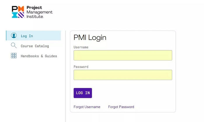 PMP证书下载账号密码输入